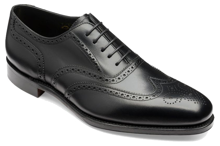 Loake Buckingham Black Mens Handcrafted Shoes