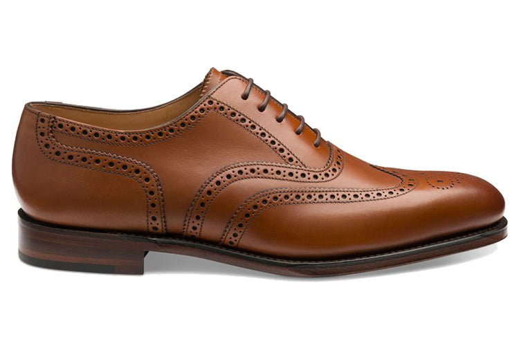 Loake Buckingham Brown Mens Handcrafted Shoes