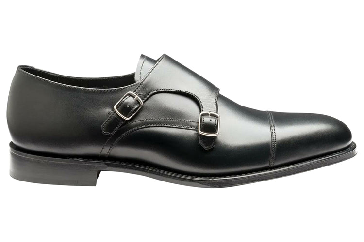 Loake Cannon Black Mens Handcrafted Shoes