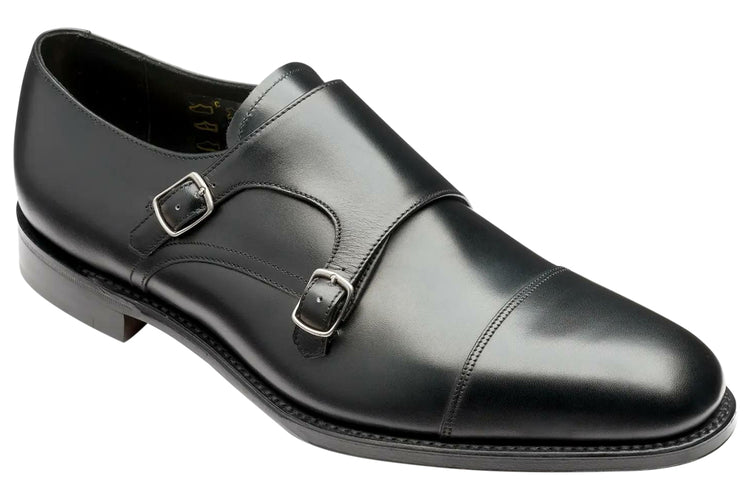 Loake Cannon Black Mens Handcrafted Shoes