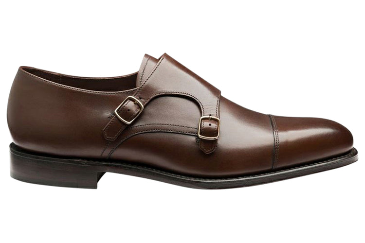 Loake Cannon Dark Brown Mens Handcrafted Shoes