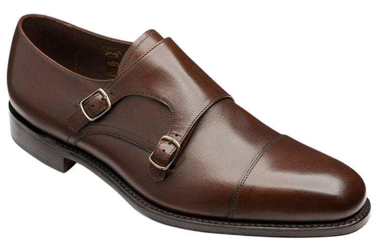 Loake Cannon Dark Brown Mens Handcrafted Shoes