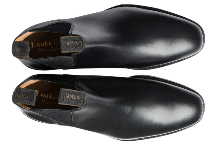 Loake Chatsworth Black Mens Handcrafted Boots