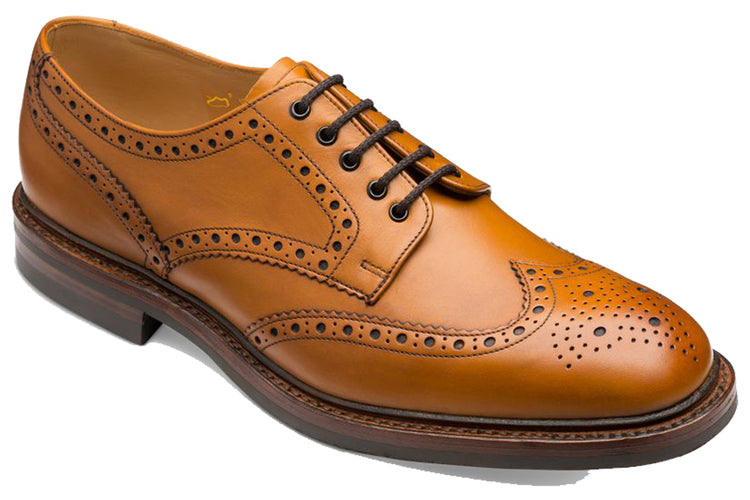 Loake Chester Tan Dainite Mens Handcrafted Shoes