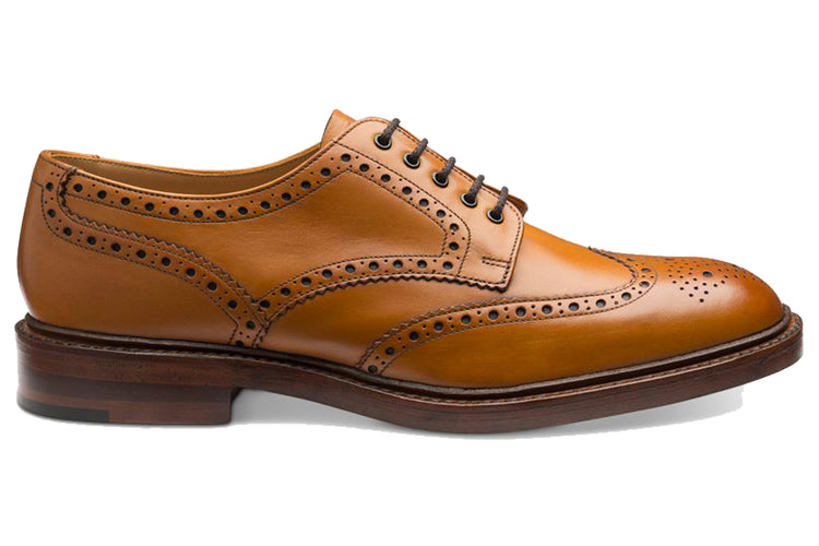 Loake Chester Tan Mens Handcrafted Shoes