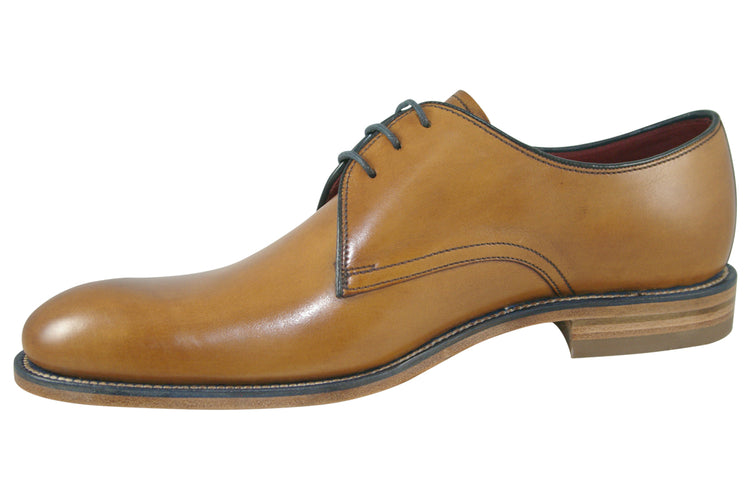 Loake Drake Tan Mens Handcrafted Shoes
