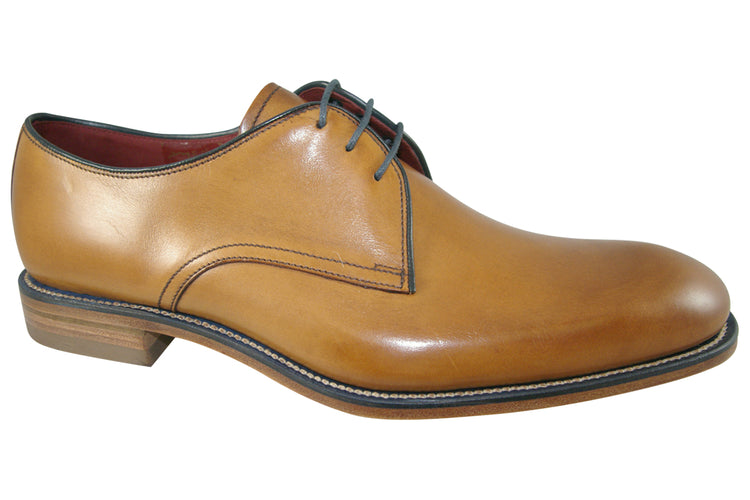 Loake Drake Tan Mens Handcrafted Shoes