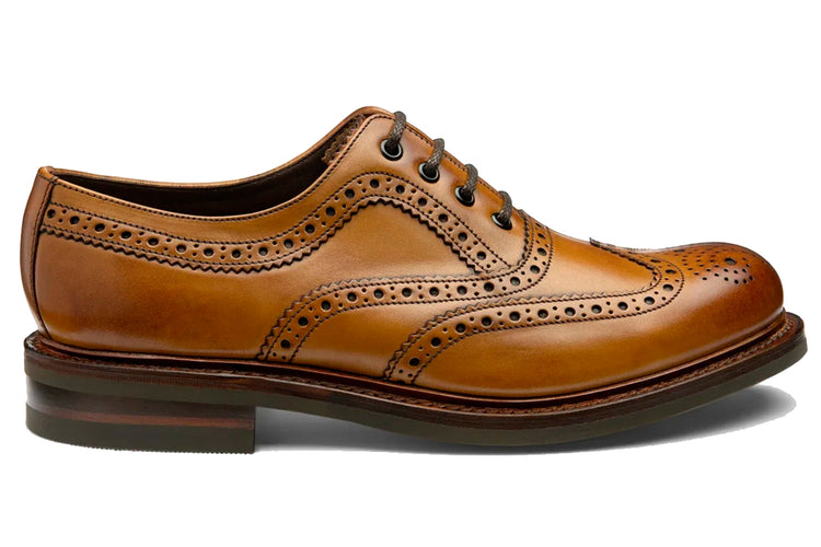 Loake Edward Tan Mens Handcrafted Shoes