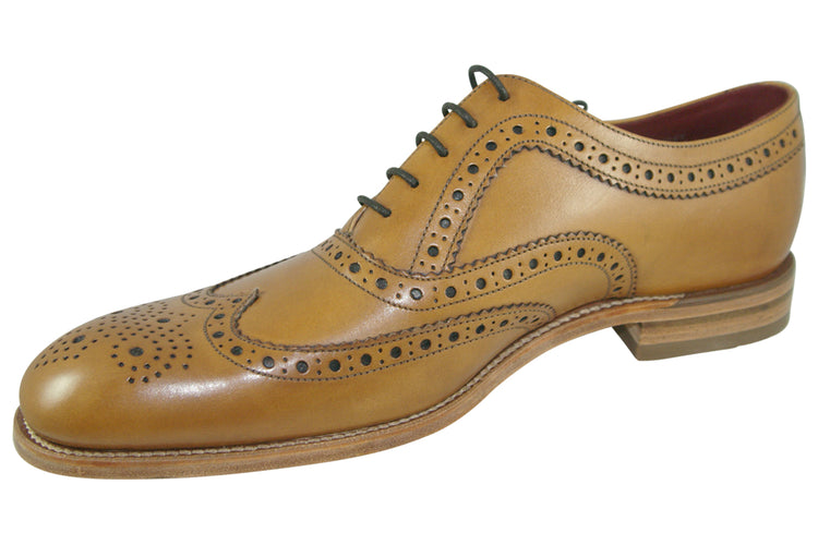 Loake Fearnley Tan Mens Handcrafted Shoes