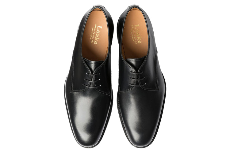 Loake Gable Black Mens Handcrafted Shoes