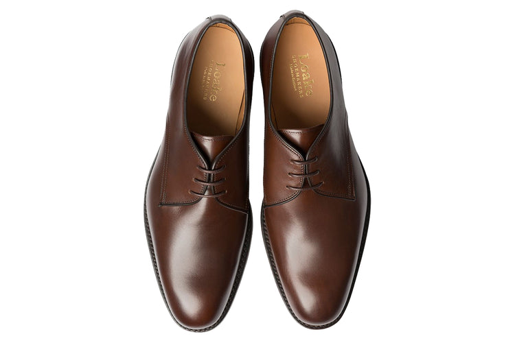 Loake Gable Dark Brown Mens Handcrafted Shoes