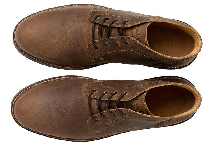 Loake Gilbert Brown Nubuck Mens Handcrafted Boots