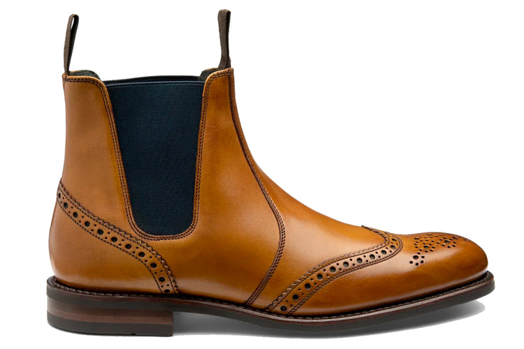 Loake Hoskins Tan Mens Handcrafted Boots