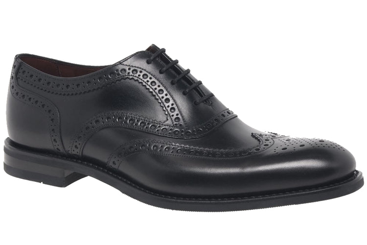 Loake Kerridge Black Mens Handcrafted Shoes