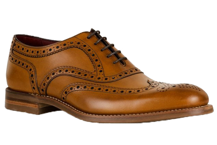 Loake Kerridge Tan Mens Handcrafted Shoes