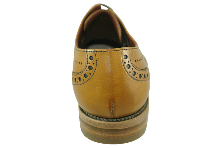 Loake Kruger Tan Mens Handcrafted Shoes