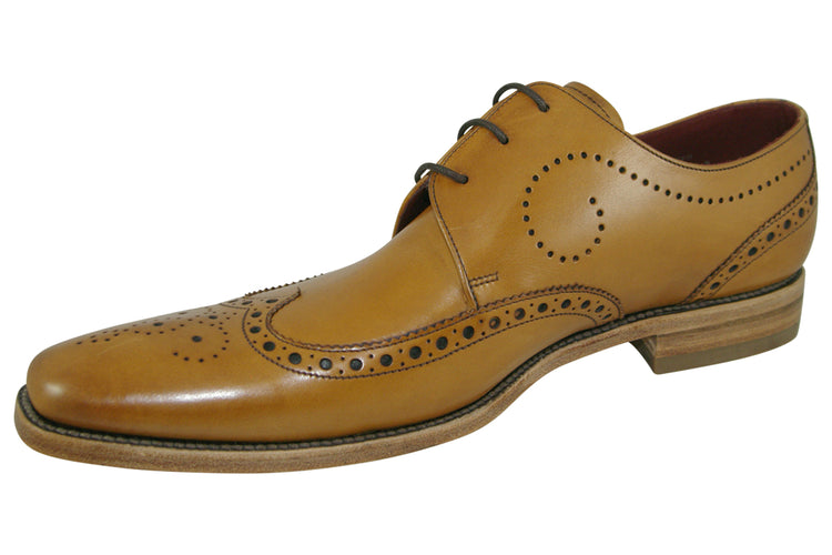 Loake Kruger Tan Mens Handcrafted Shoes