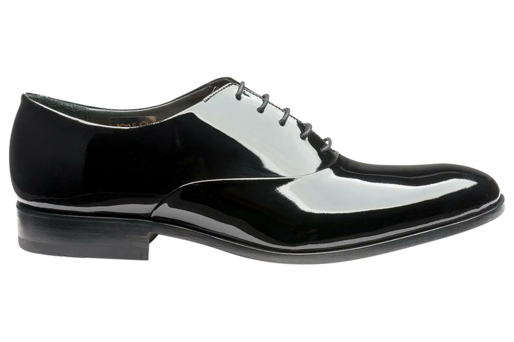 Loake Patent Black Mens Handcrafted Shoes