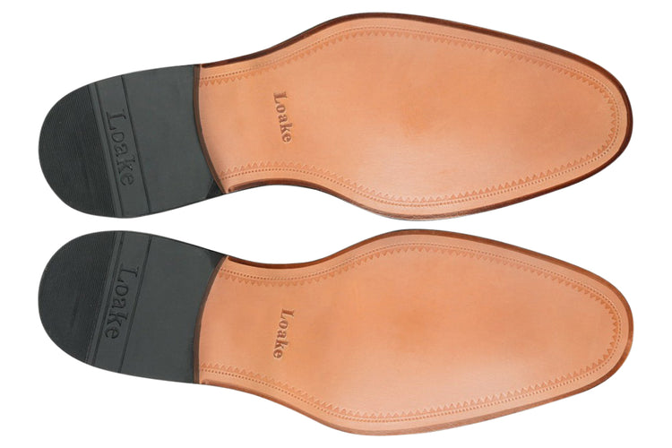 Loake Patent Black Mens Handcrafted Shoes