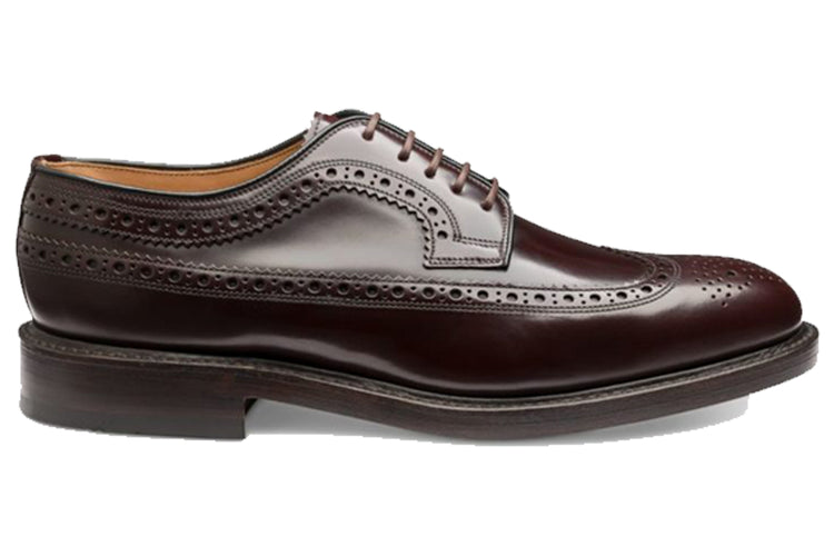 Loake Royal Oxblood Leather Mens Handcrafted Shoes