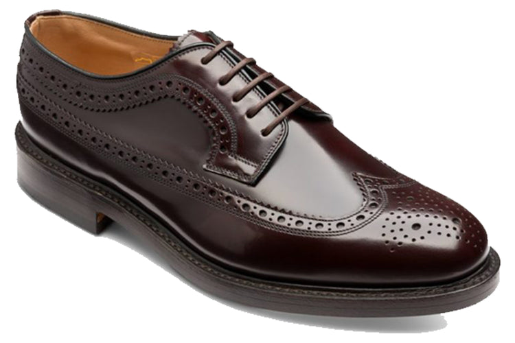 Loake Royal Oxblood Leather Mens Handcrafted Shoes