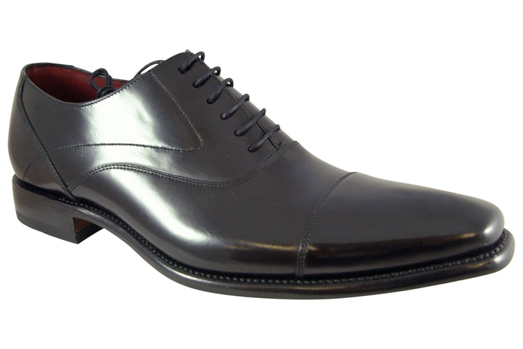 Loake Sharp Black Mens Handcrafted Shoes