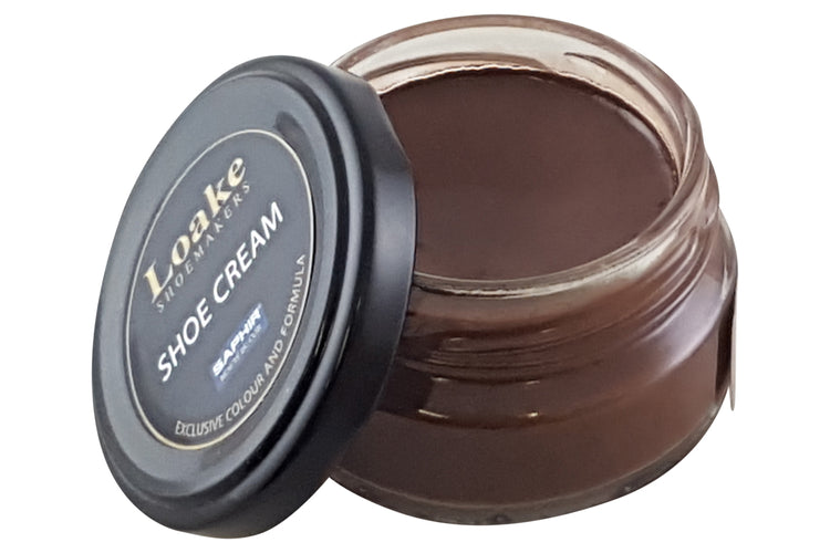 Loake Shoe Cream Brown