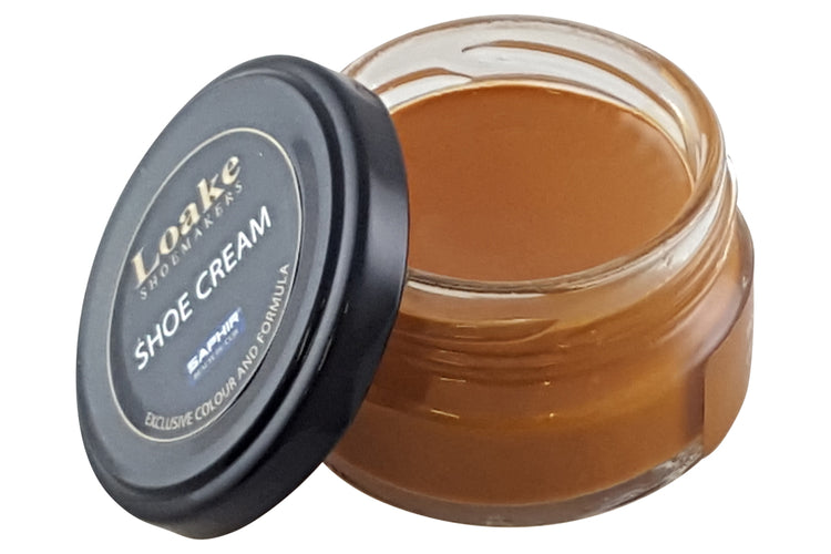 Loake Shoe Cream Tan