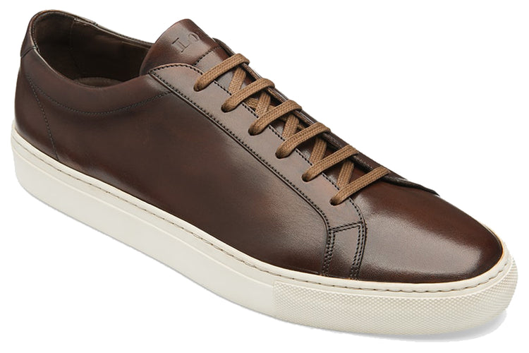 Loake Sprint Dark Brown Mens Handcrafted Shoes