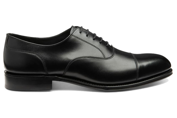 Loake Stonegate Carbon Black Mens Handcrafted Shoes