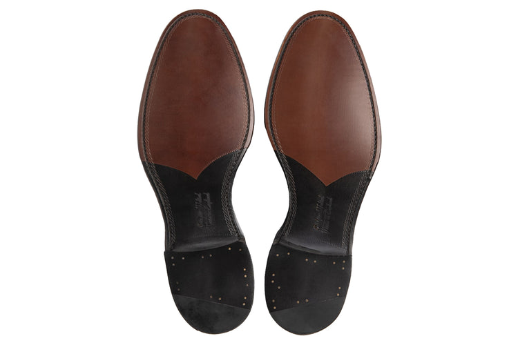 Loake Stonegate Carbon Black Mens Handcrafted Shoes