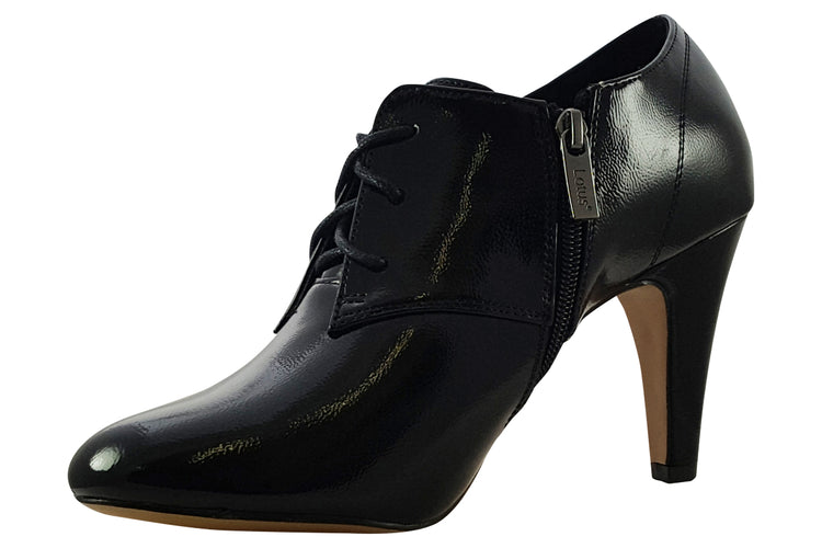 Lotus Sonia ULS341 Black Patent Womens Shoes