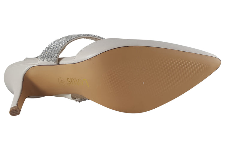 Lotus Violette ULS384 Nude/Diamante Womens Shoes
