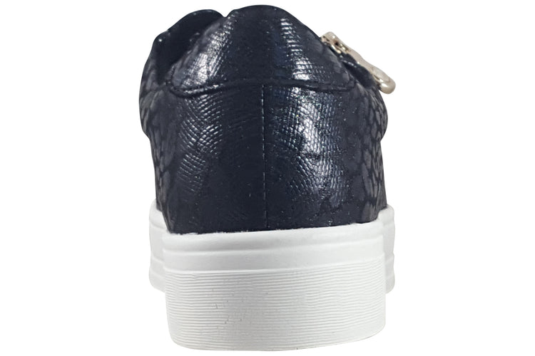 Lunar Charm DLB009 Black Womens Fashion Trainers