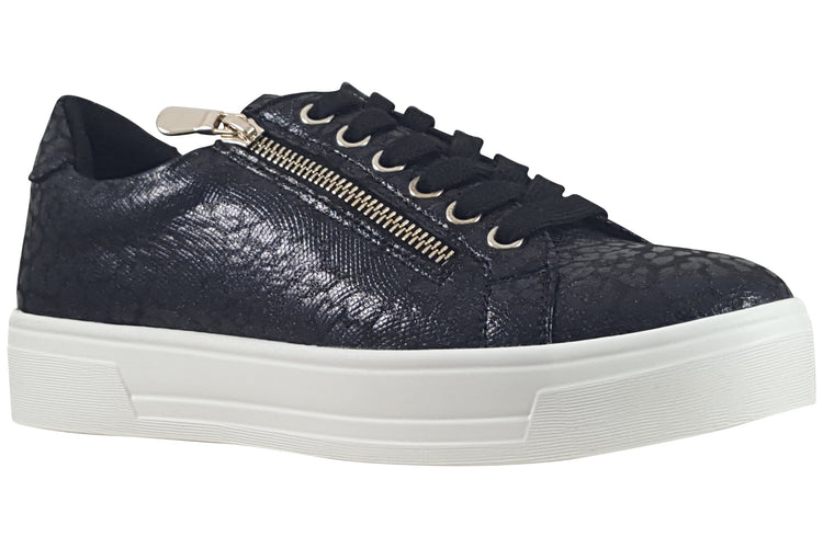 Lunar Charm DLB009 Black Womens Fashion Trainers