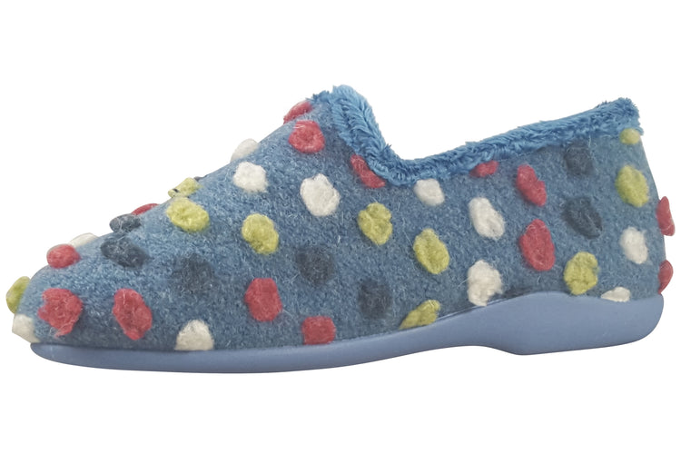 Lunar Helix KLA125 Mid Blue Womens Slippers