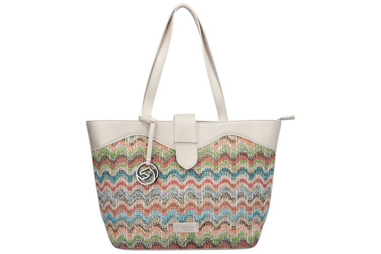 Remonte Corfu Bag Q0759 Beige/Multi Womens Bags