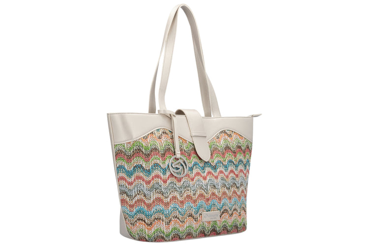 Remonte Corfu Bag Q0759 Beige/Multi Womens Bags