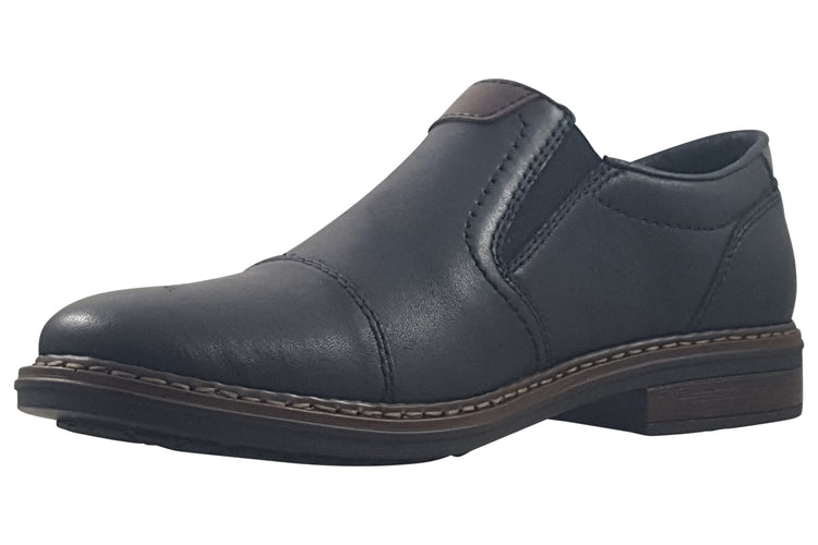 Rieker AJAX 17659 Black Mens Shoes