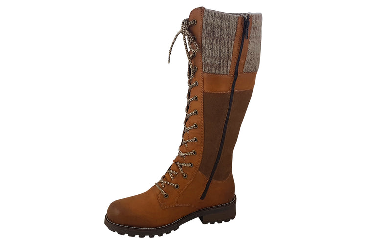 Rieker Alps Z0442 Tan Womens Boots