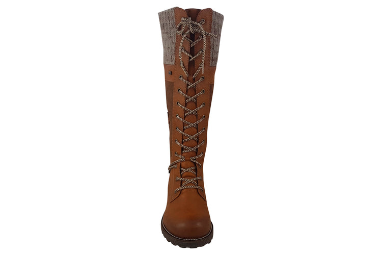 Rieker Alps Z0442 Tan Womens Boots