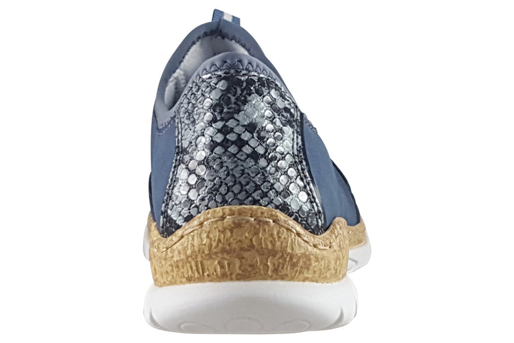 Rieker Annette N42TO-14 Jeans Womens Fashion Trainers