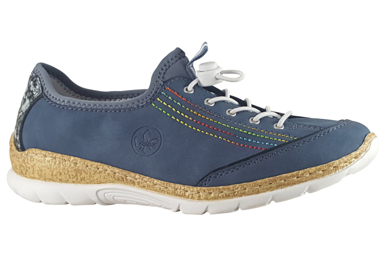 Rieker Annette N42TO-14 Jeans Womens Fashion Trainers