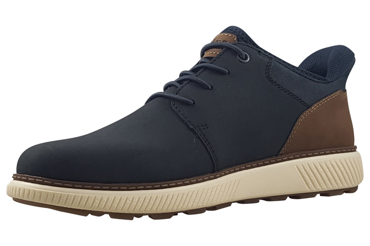 Rieker Bergen B3357-14 Navy Mens Shoes