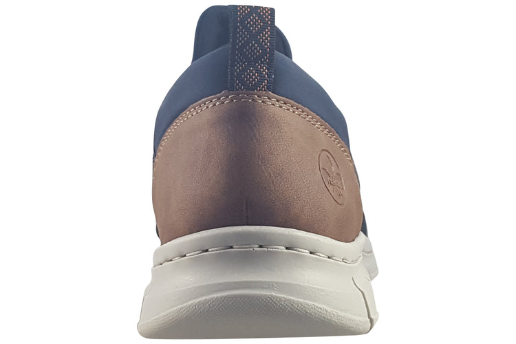 Rieker Bilbao B7796 Navy Mens Trainers