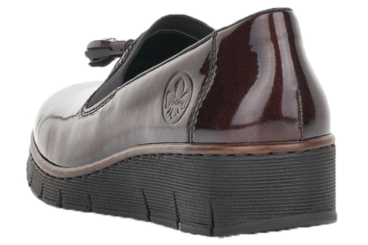 Rieker Cyrus 53751 Bordeaux Womens Shoes