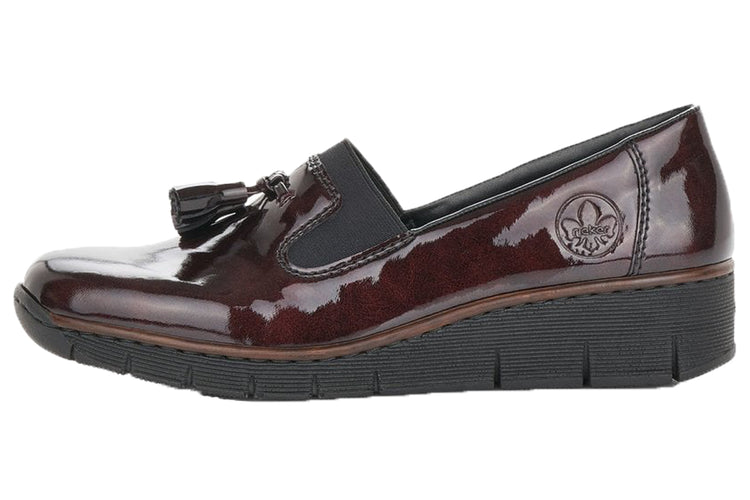 Rieker Cyrus 53751 Bordeaux Womens Shoes