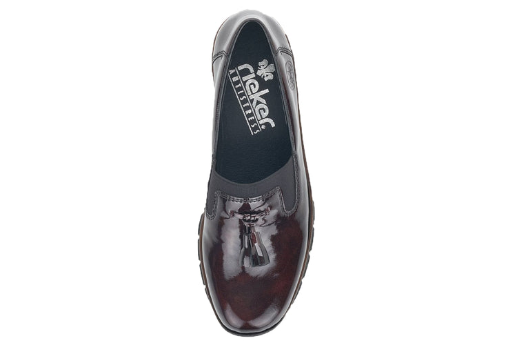 Rieker Cyrus 53751 Bordeaux Womens Shoes