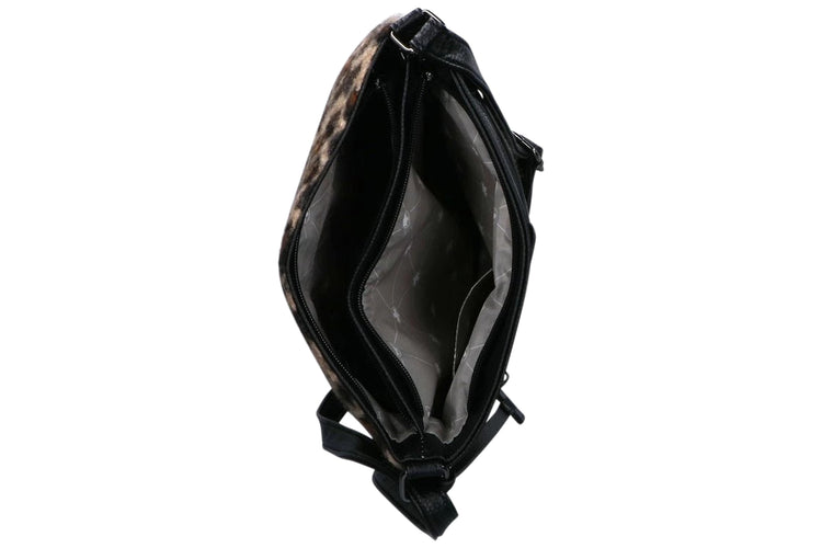 Rieker Dandy Bag H1010 Beige/Black Womens Handbag