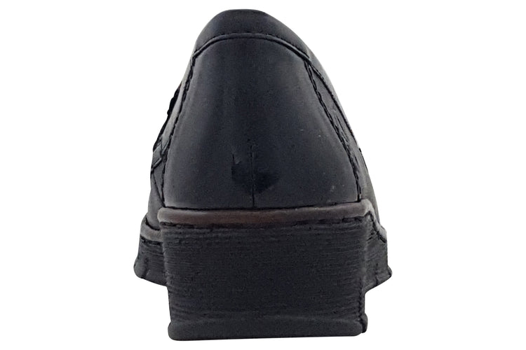 Rieker Fidelma 53785 Black Womens Shoes